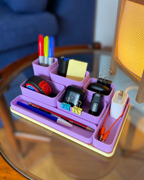 DESK ORGANIZER 1 1350 Rangement modulaire COREGRID 2 Mat (1ère version)