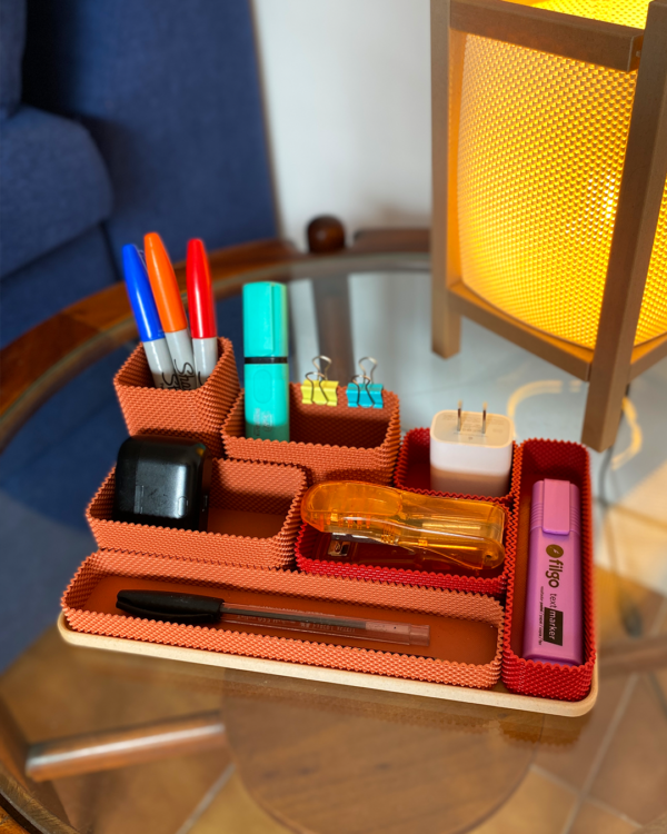 DESK ORGANIZER 3 1350 Rangement modulaire COREGRID 2 Mat (1ère version)